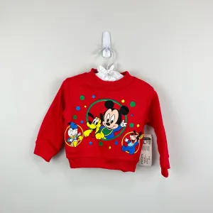 Best-Selling Vintage Disney Babies Red Sweatshirt 9 Months NWT  Limited Stock!