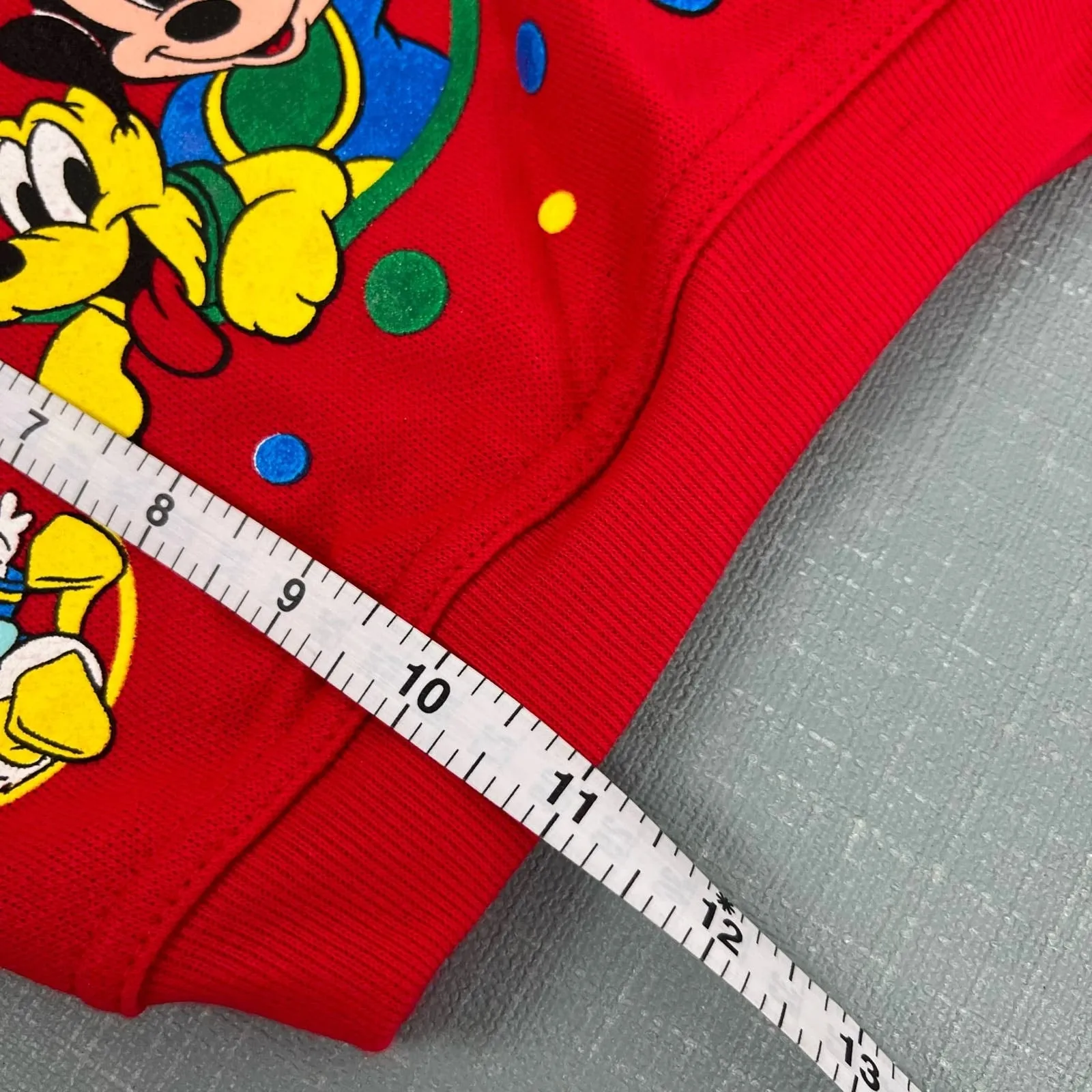 Best-Selling Vintage Disney Babies Red Sweatshirt 9 Months NWT  Limited Stock!