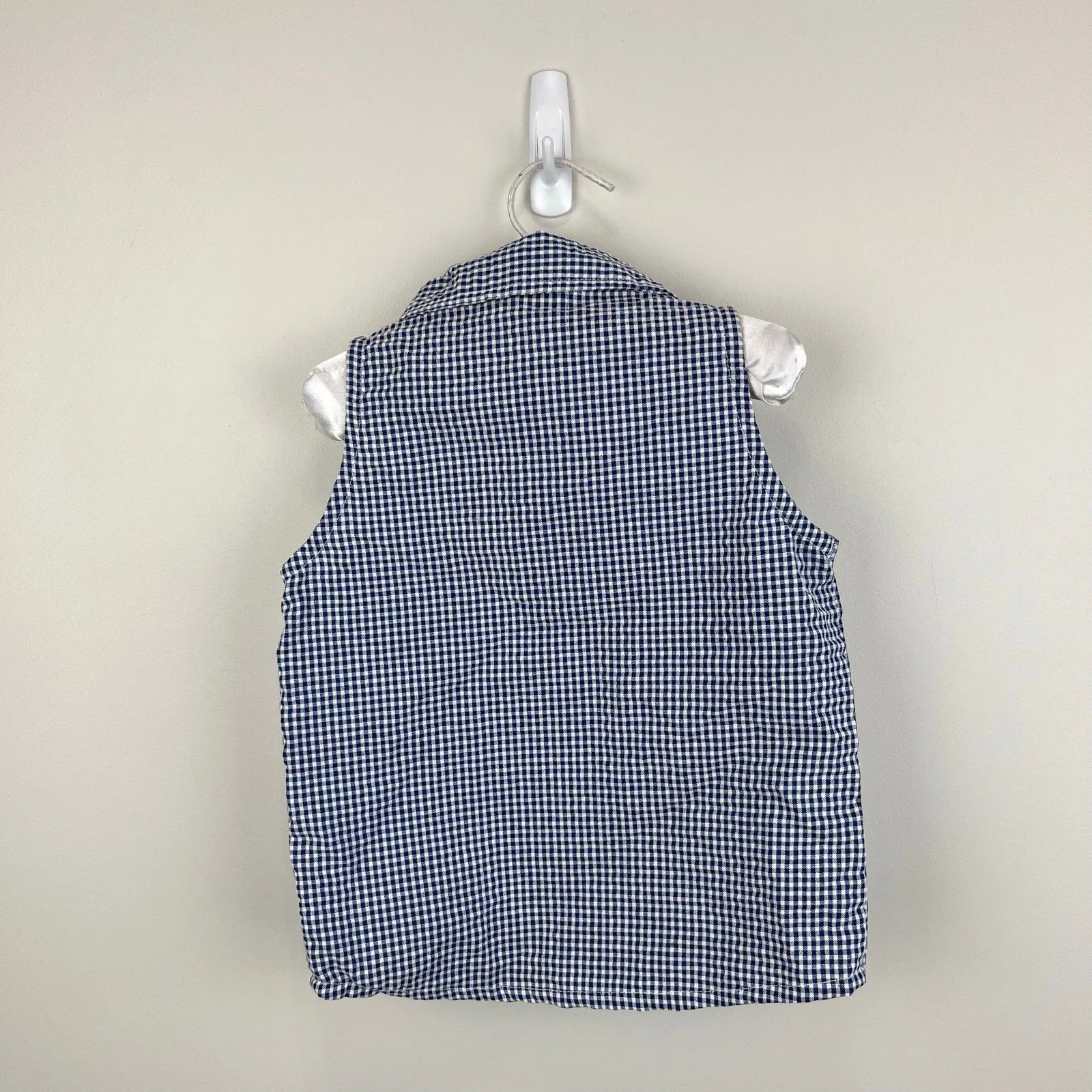 Best-Selling Vintage Kid Zone Ruffle Gingham Plaid Sleeveless Top 4T NWT  Limited Availability!