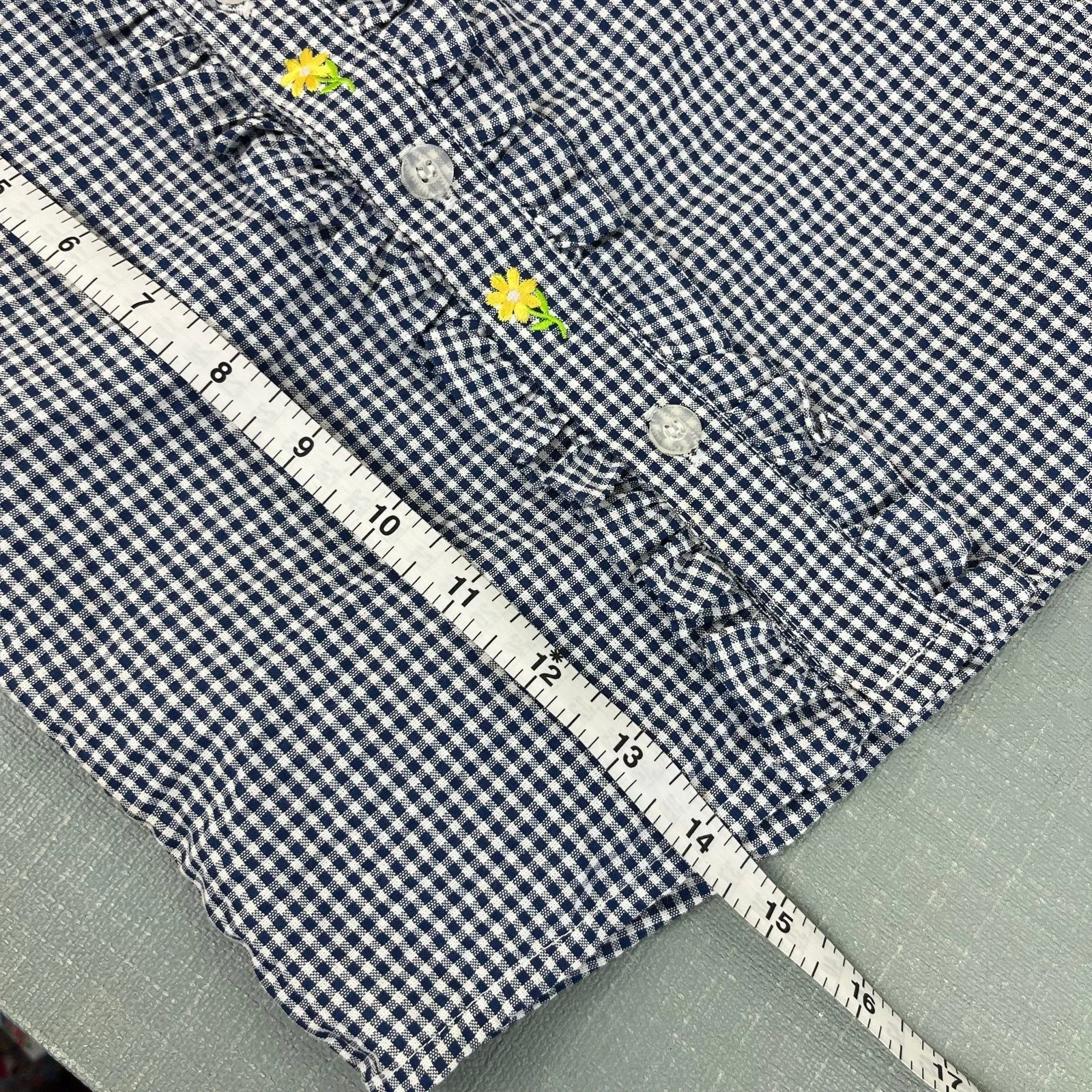 Best-Selling Vintage Kid Zone Ruffle Gingham Plaid Sleeveless Top 4T NWT  Limited Availability!