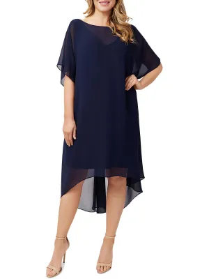 Best-Selling Womens Chiffon Overlay Cocktail Dress  Limited Stock!