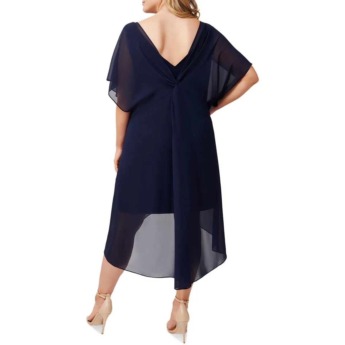 Best-Selling Womens Chiffon Overlay Cocktail Dress  Limited Stock!