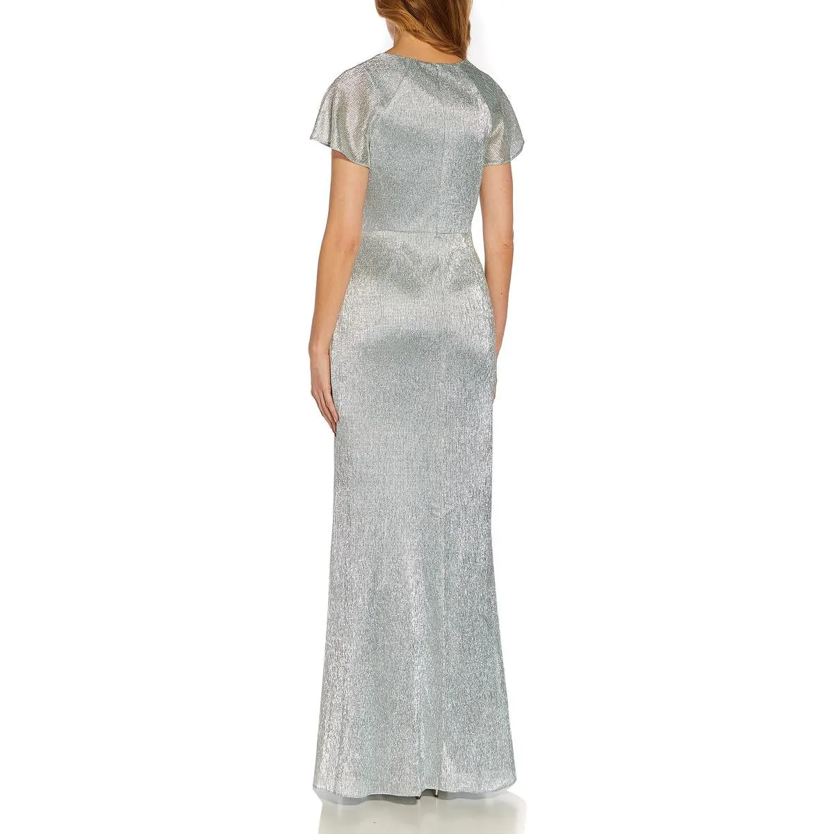 Best-Selling Womens Metallic Maxi Evening Dress  Going Fast!