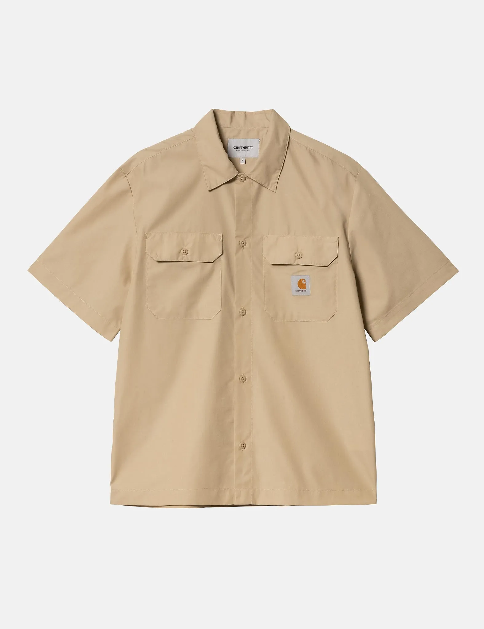 Bestseller Carhartt-WIP Craft Short Sleeve Shirt - Sable Khaki  Going Fast!