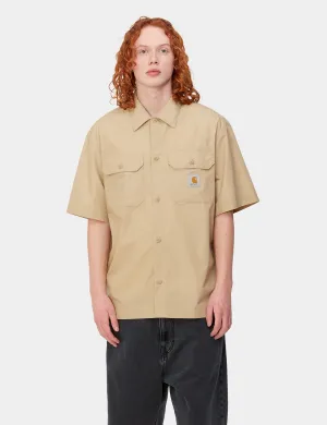 Bestseller Carhartt-WIP Craft Short Sleeve Shirt - Sable Khaki  Going Fast!