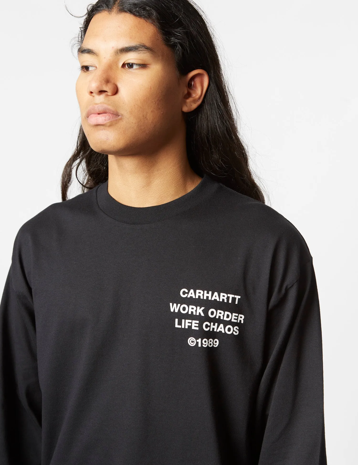 Bestseller Carhartt-WIP Reverse Hammer T-Shirt (Organic) - Black  Limited Stock!