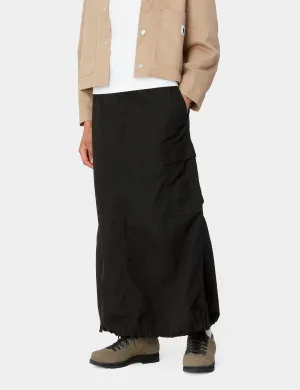 Bestseller Carhartt WIP Women's Cargo Skirt Long - Black  Last Chance!