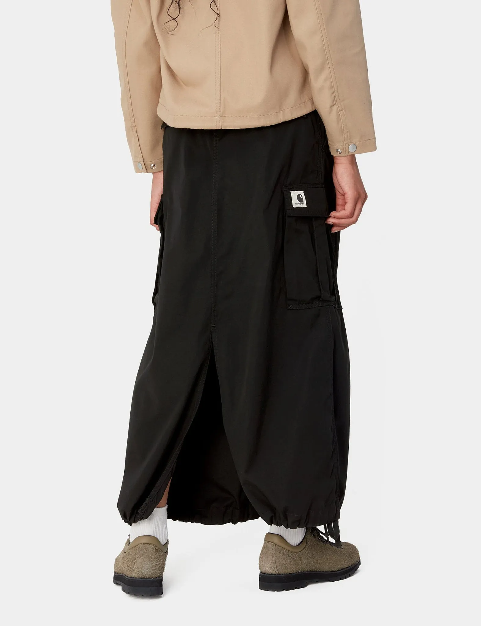 Bestseller Carhartt WIP Women's Cargo Skirt Long - Black  Last Chance!