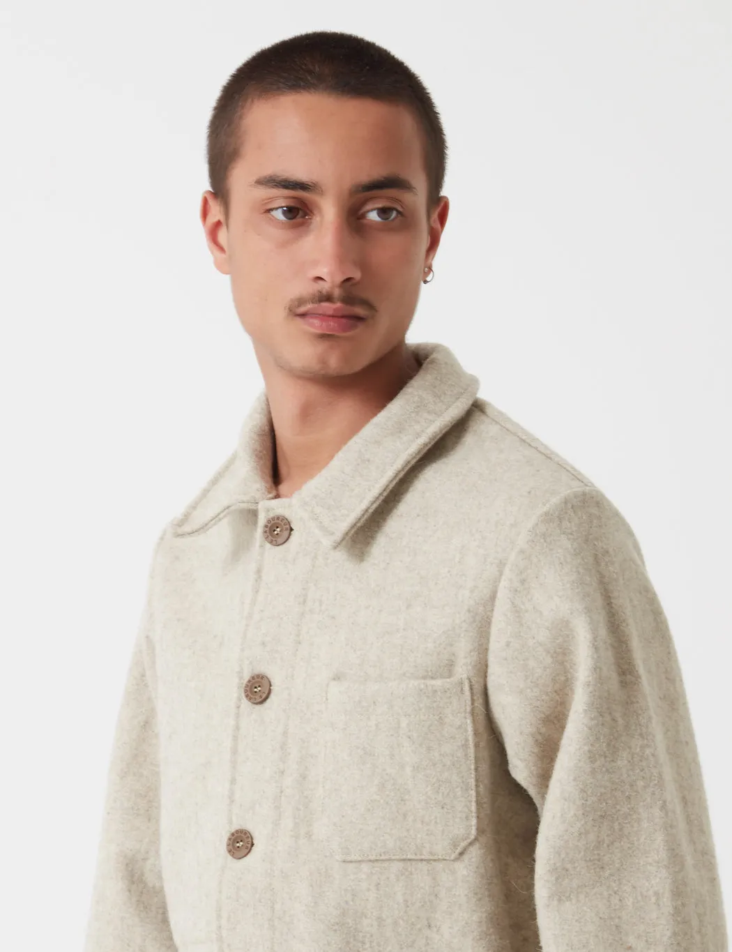 Bestseller Le Laboureur Burel Wool Work Jacket - Beige  Almost Gone!