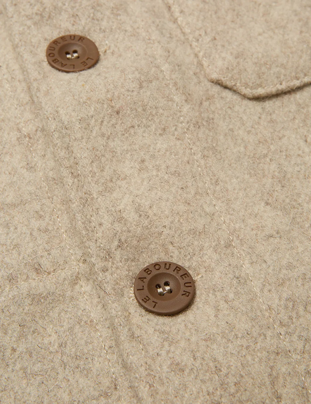 Bestseller Le Laboureur Burel Wool Work Jacket - Beige  Almost Gone!