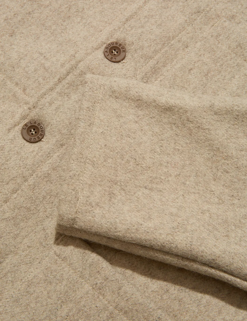 Bestseller Le Laboureur Burel Wool Work Jacket - Beige  Almost Gone!
