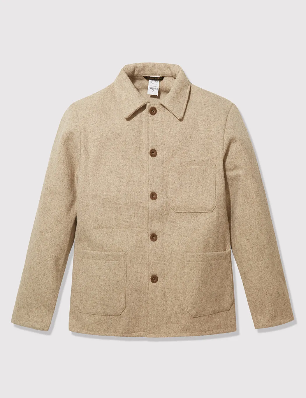 Bestseller Le Laboureur Burel Wool Work Jacket - Beige  Almost Gone!