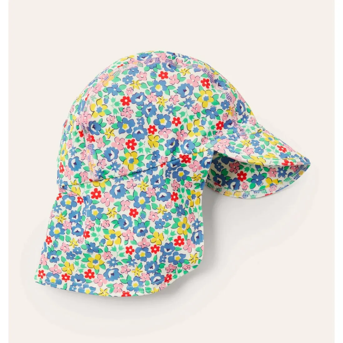 Bestseller Mini Boden Sun-safe Floral Swim Hat 6-12 Months  Last Chance!