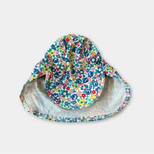 Bestseller Mini Boden Sun-safe Floral Swim Hat 6-12 Months  Last Chance!