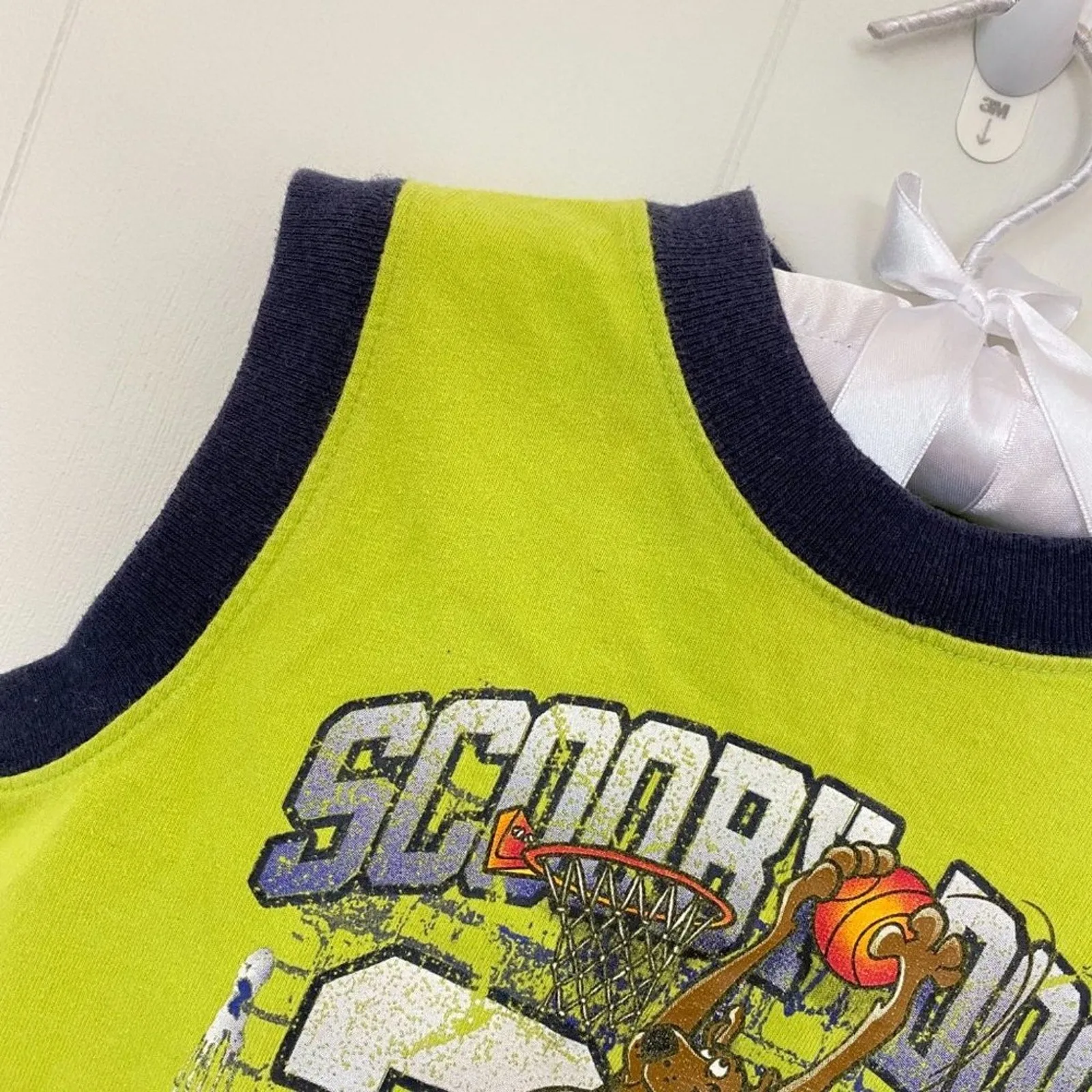 Bestseller Vintage Y2K Scooby Doo Basketball Tank Top 5T  Almost Sold Out!