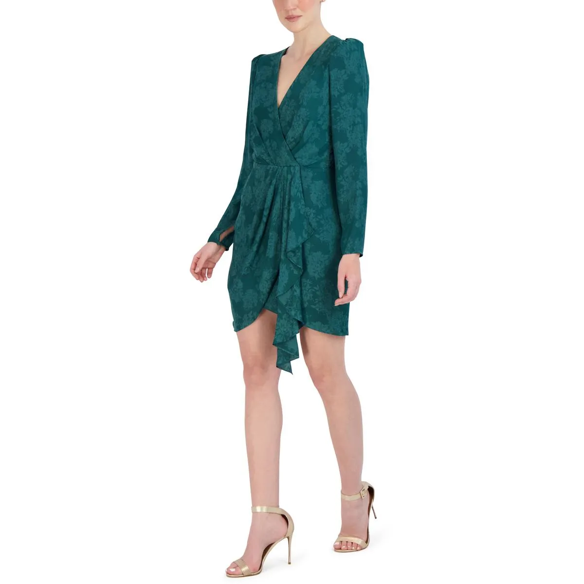 Bestseller Womens Faux Wrap Mini Cocktail and Party Dress  Limited Stock!
