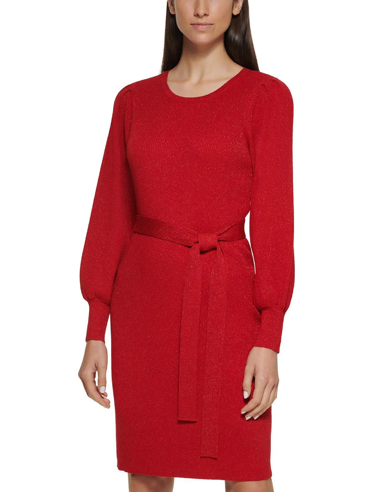 Bestseller Womens Metallic Midi Sweaterdress  Almost Gone!