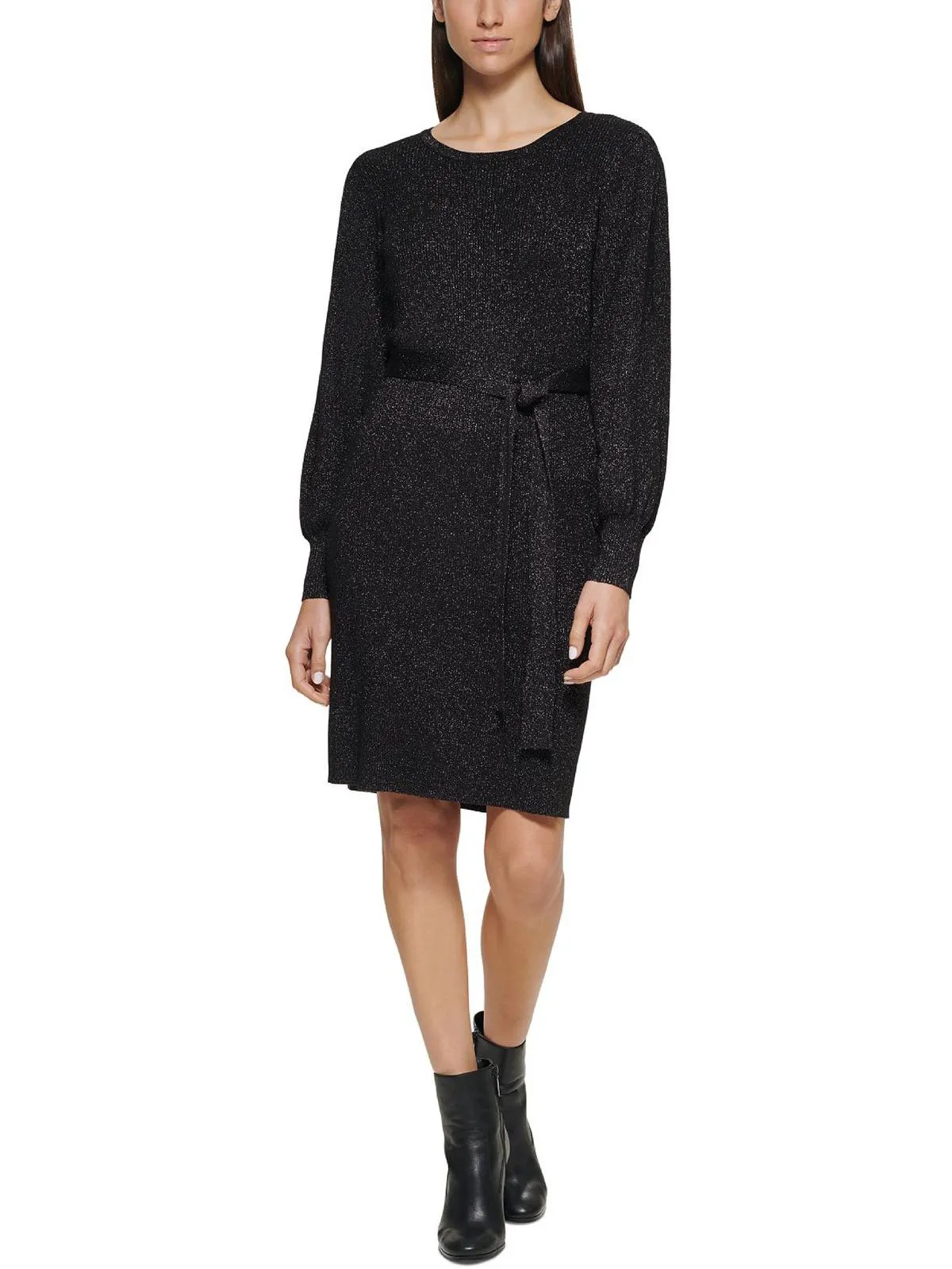 Bestseller Womens Metallic Midi Sweaterdress  Almost Gone!
