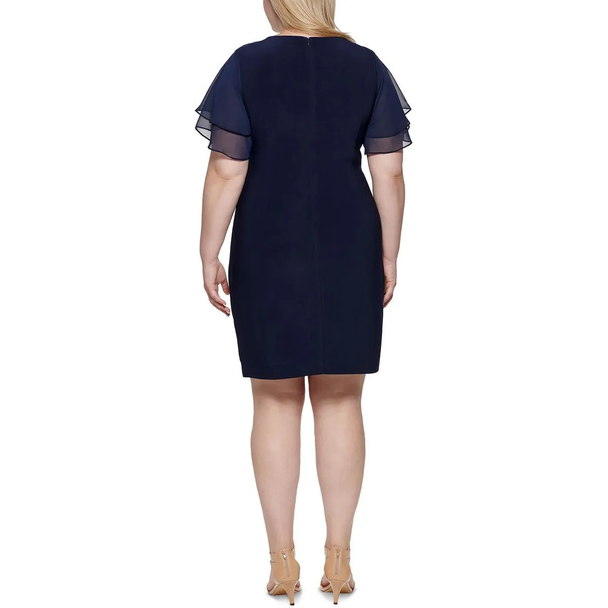 Bestseller Womens Ruched Mini Sheath Dress  Last Chance!