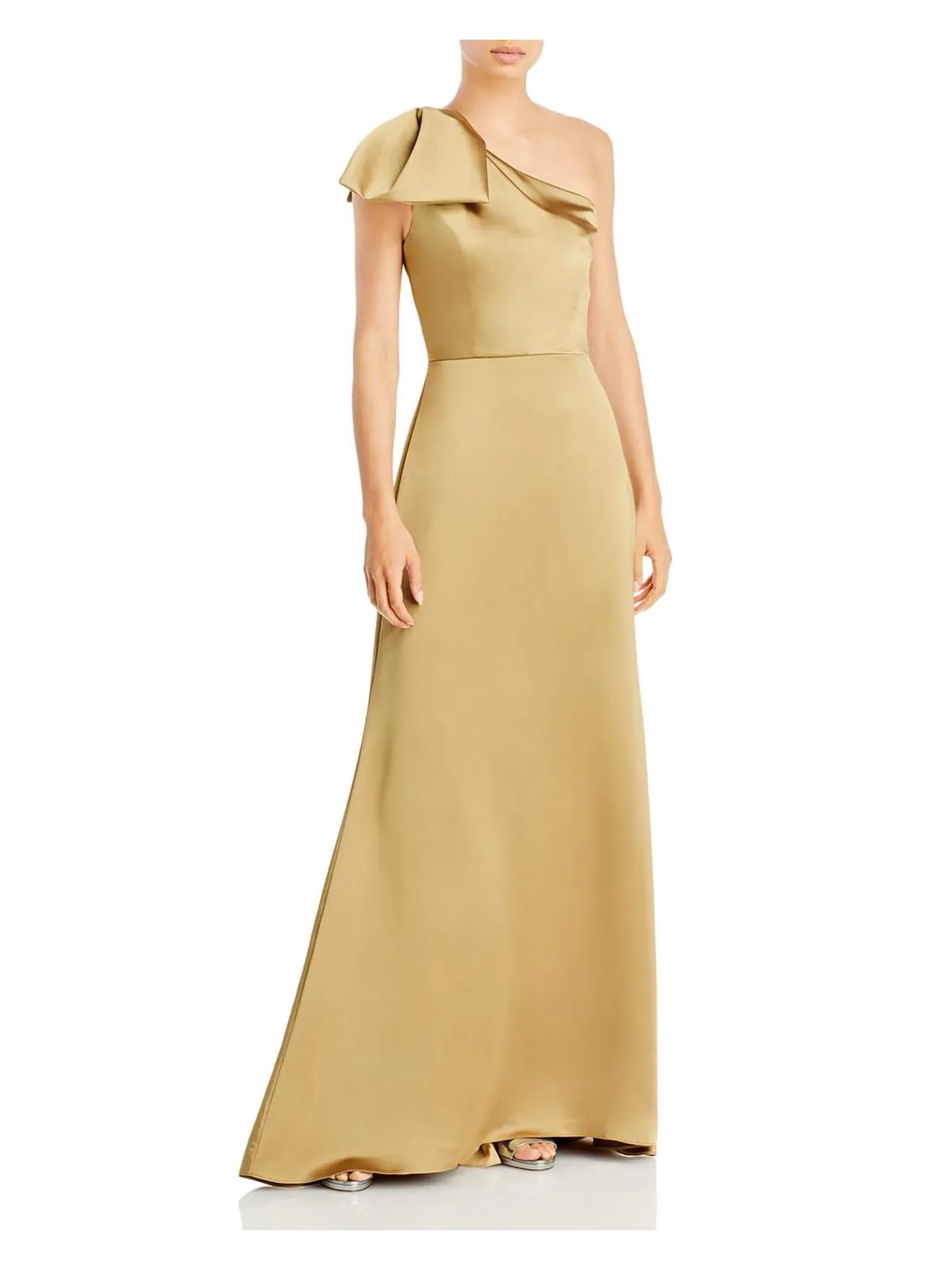 Bestseller Womens Satin A-Line Evening Dress  Stylish & Comfortable