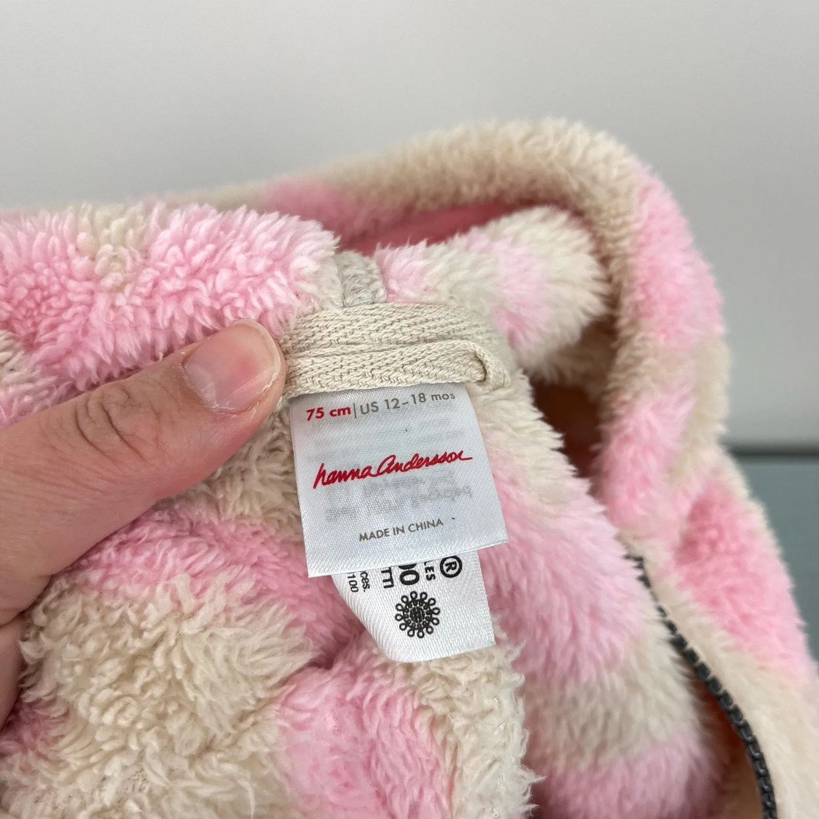 BestSelling Hanna Andersson Baby Marshmallow Jacket Light Oat Hearts 75 cm 12-18 Months  Today Only!