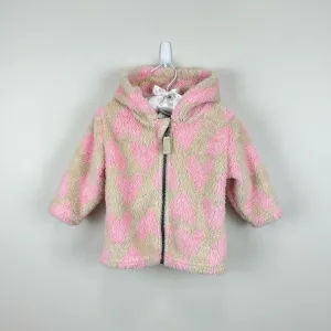 BestSelling Hanna Andersson Baby Marshmallow Jacket Light Oat Hearts 75 cm 12-18 Months  Today Only!