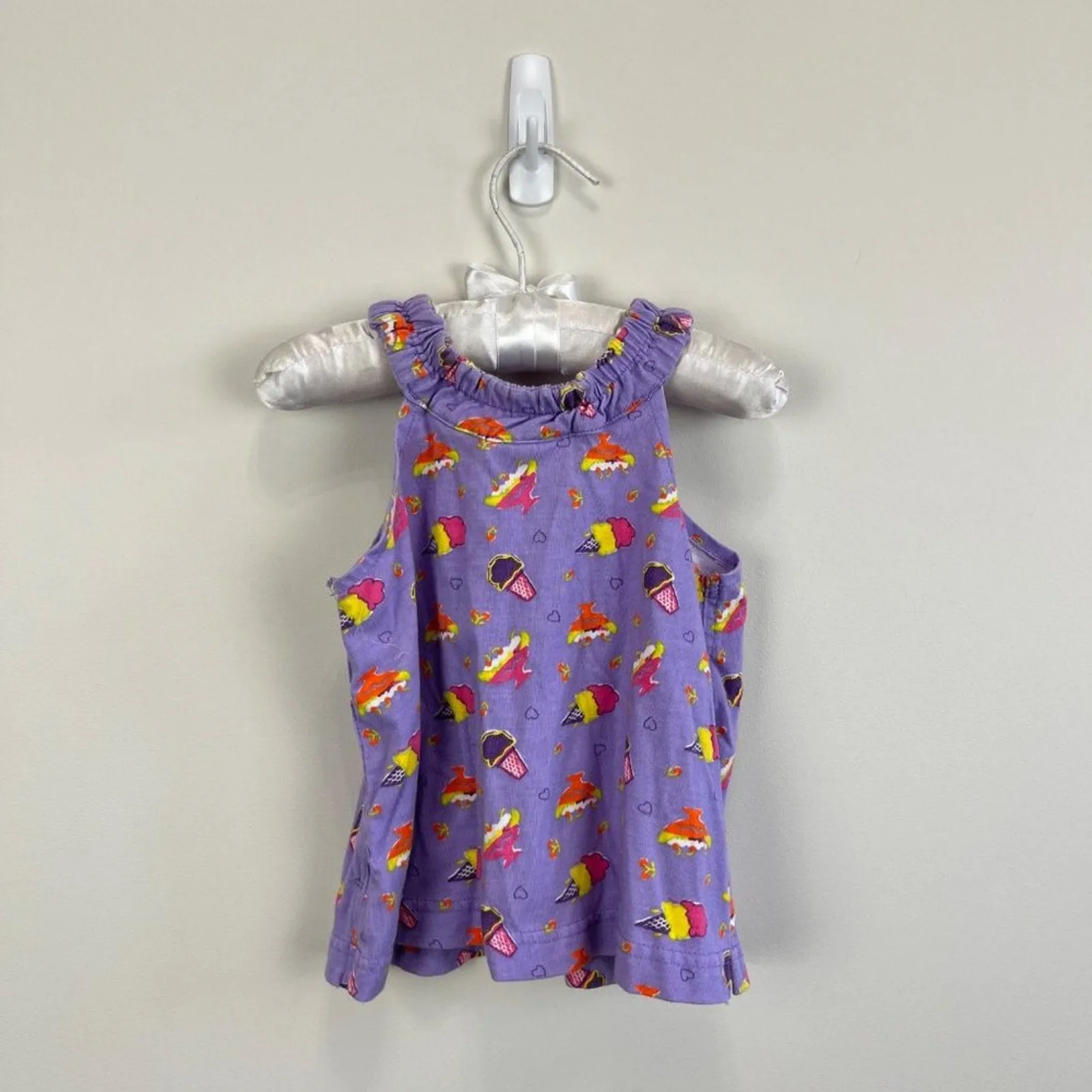 BestSelling Vintage Small Steps Purple Ice Cream Tank Top 24 Months  Ends Soon!