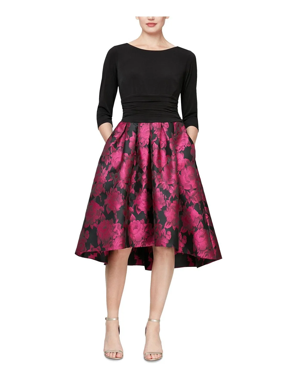 BestSelling Womens Floral Hi-Low Cocktail and Party Dress  Going Fast!
