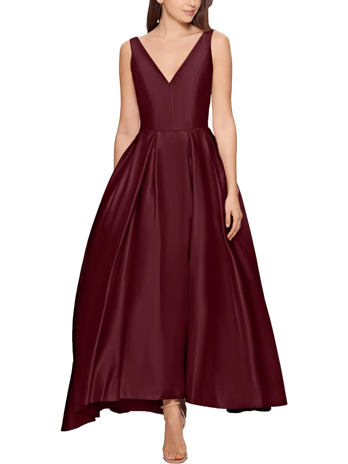 BestSelling Womens Satin Maxi Evening Dress  Limited Availability!