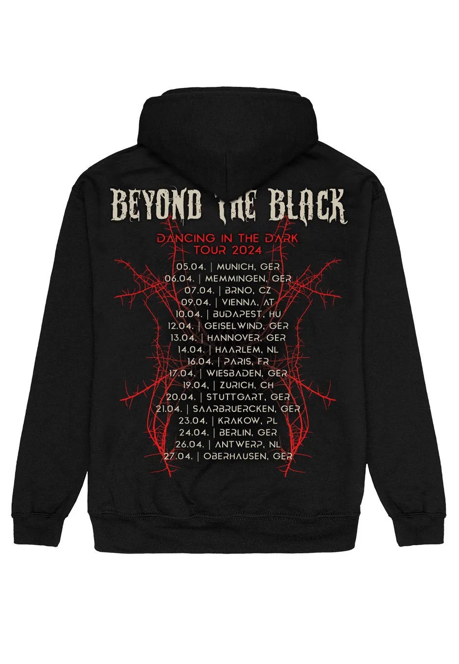 Beyond The Black - Dancing In The Dark Tour 2024 - Zipper