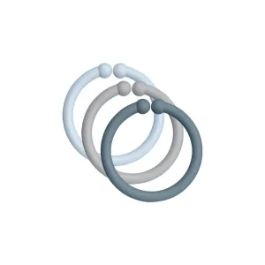 BIBS Loops - Baby Blue / Cloud / Petrol - 12 Pack