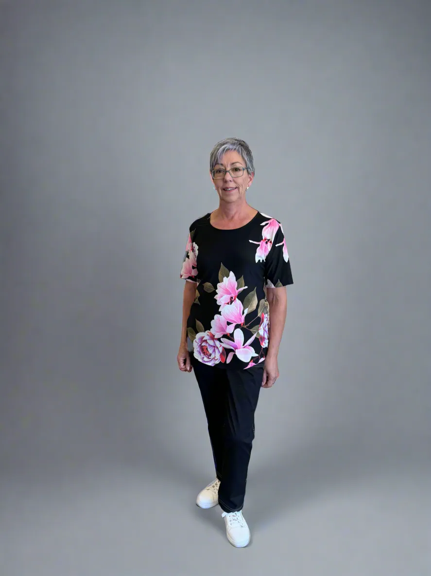 Bittermoon - Lucy Top - T8024 - Peonie - 50% Off - 1 x 20 left