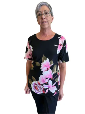 Bittermoon - Lucy Top - T8024 - Peonie - 50% Off - 1 x 20 left