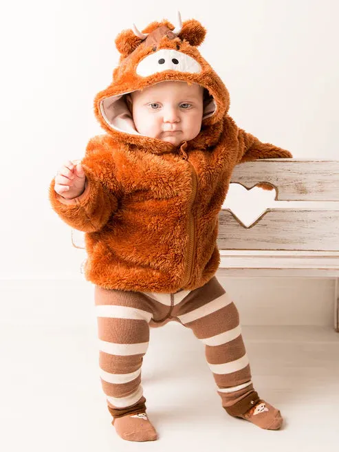 Blade & Rose Neutral Hamish Highland Cow Hoodie
