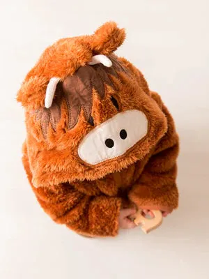 Blade & Rose Neutral Hamish Highland Cow Hoodie