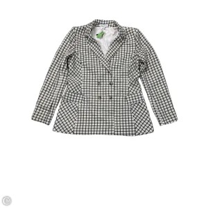 Blazer By Express In Plaid Pattern, Size: M