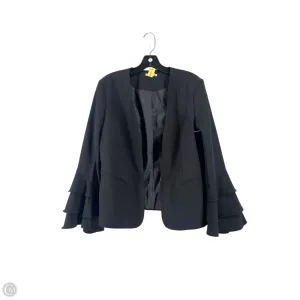 Blouse 3/4 Sleeve By Clothes Mentor In Black, Size: L