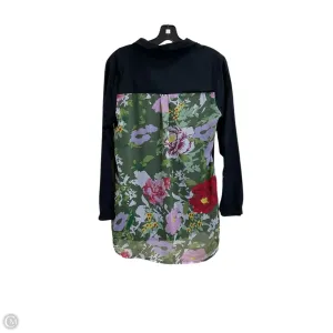 Blouse Long Sleeve By Kaktus In Multi-colored, Size: M