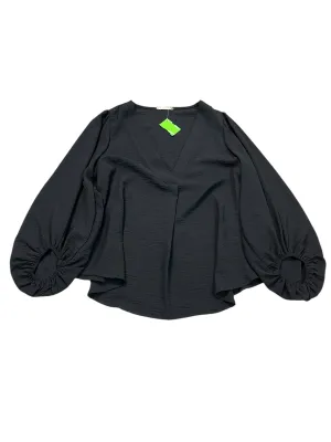 Blouse Ls By Altard State In Black, Size:M