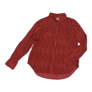 Blouse Ls By Holding Horses In Red, Size:M