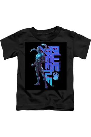 Blue Beetle (2023) Standing Short Sleeve Toddler Tee / T-Shirt