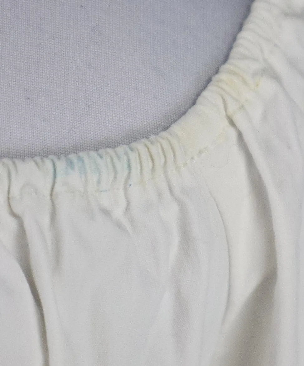 Blumarine White Cotton Top sz 0