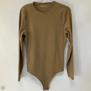 Bodysuit By Abercrombie And Fitch In Brown, Size: L