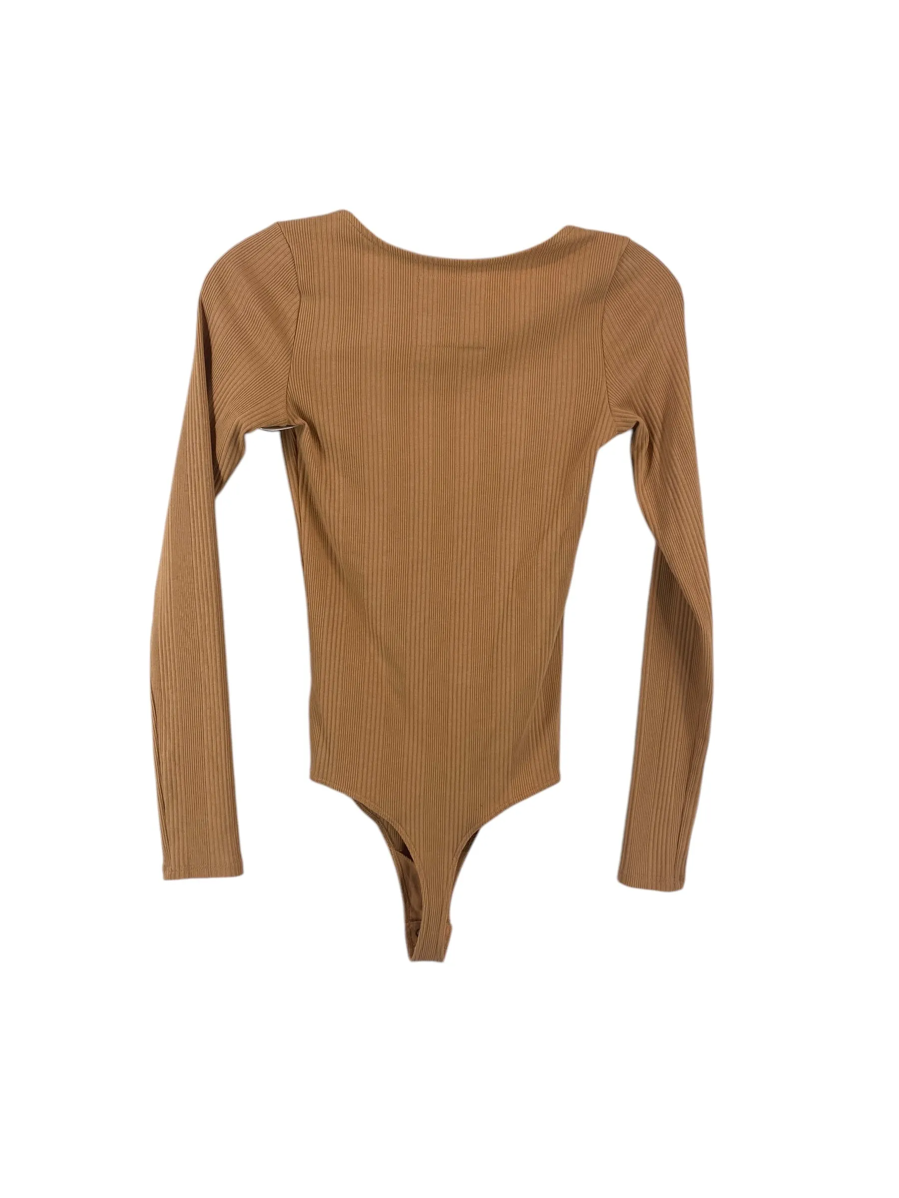 Bodysuit By Aerie In Tan, Size: Xs
