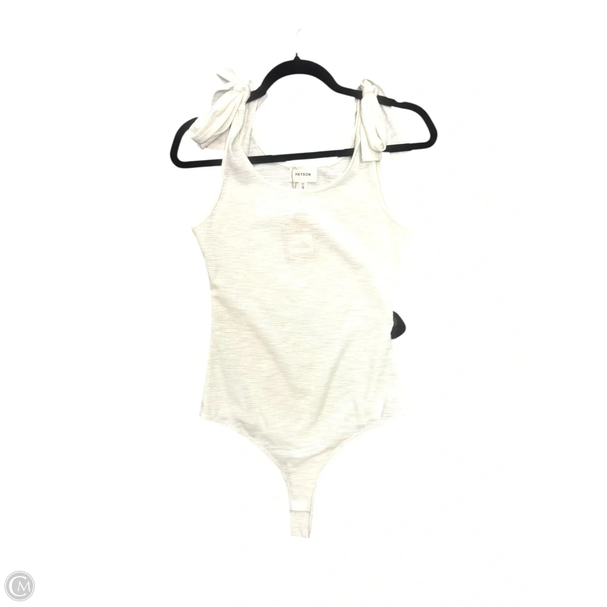 Bodysuit By Clothes Mentor In White, Size: S