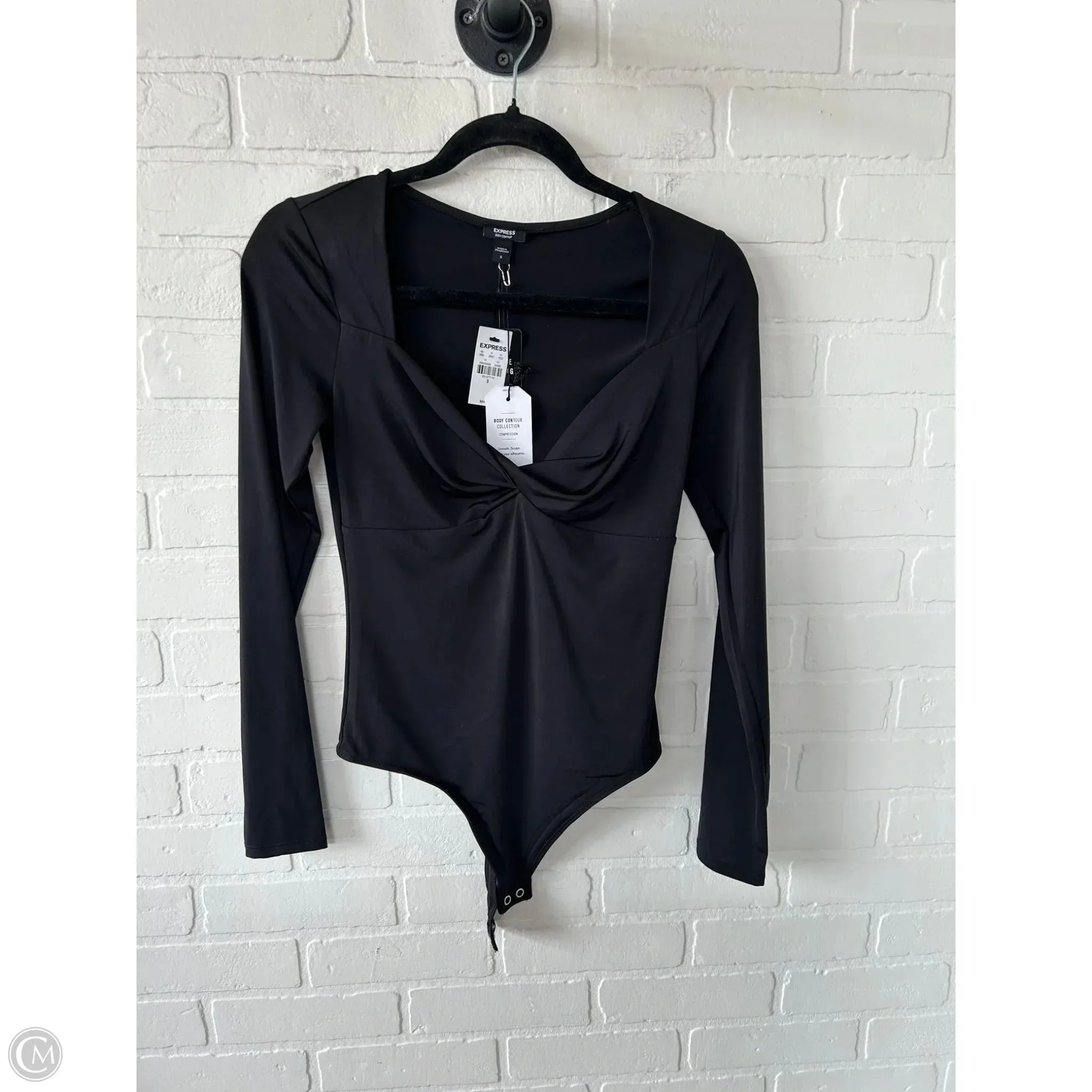 Bodysuit By Express In Black, Size: S