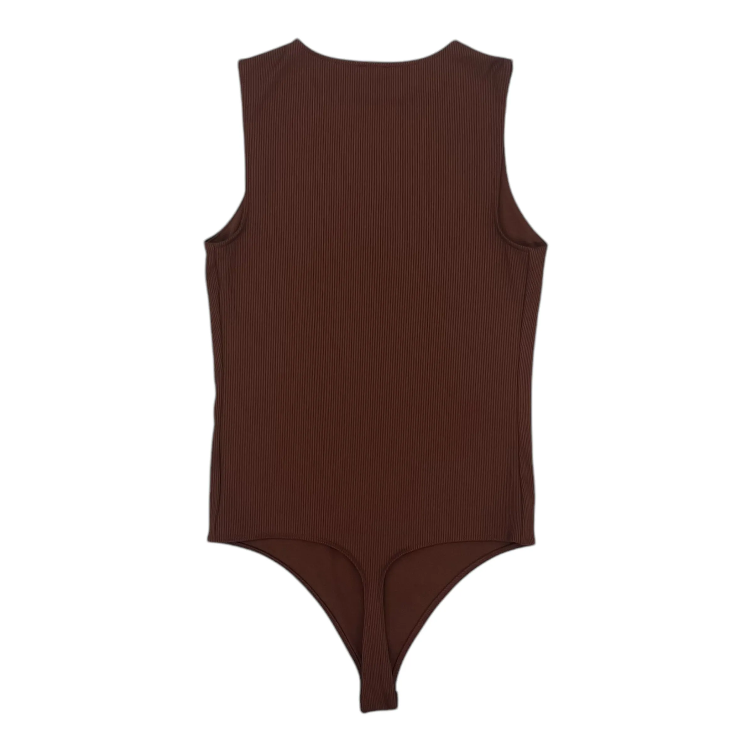 Bodysuit By Express In Brown, Size:M