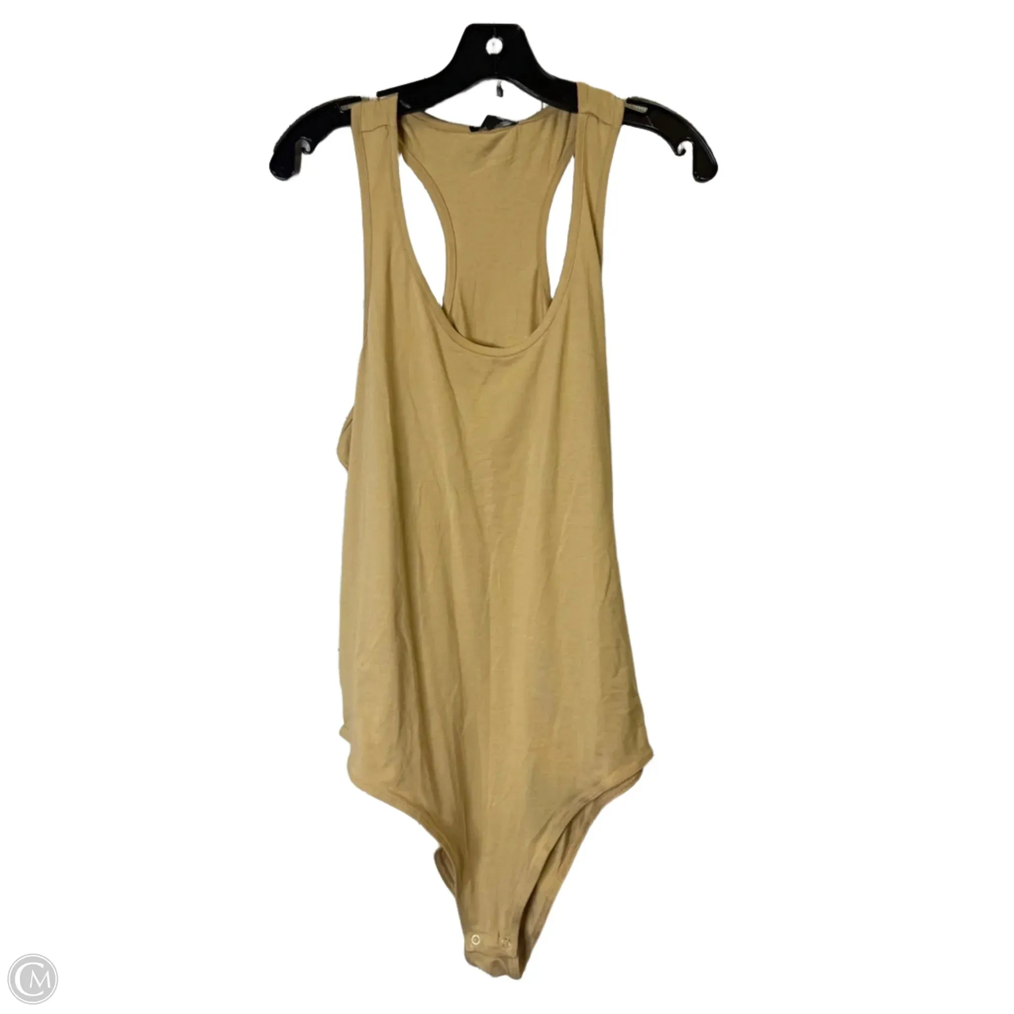 Bodysuit By Fashion Nova In Tan, Size: 2x