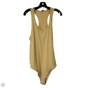 Bodysuit By Fashion Nova In Tan, Size: 2x
