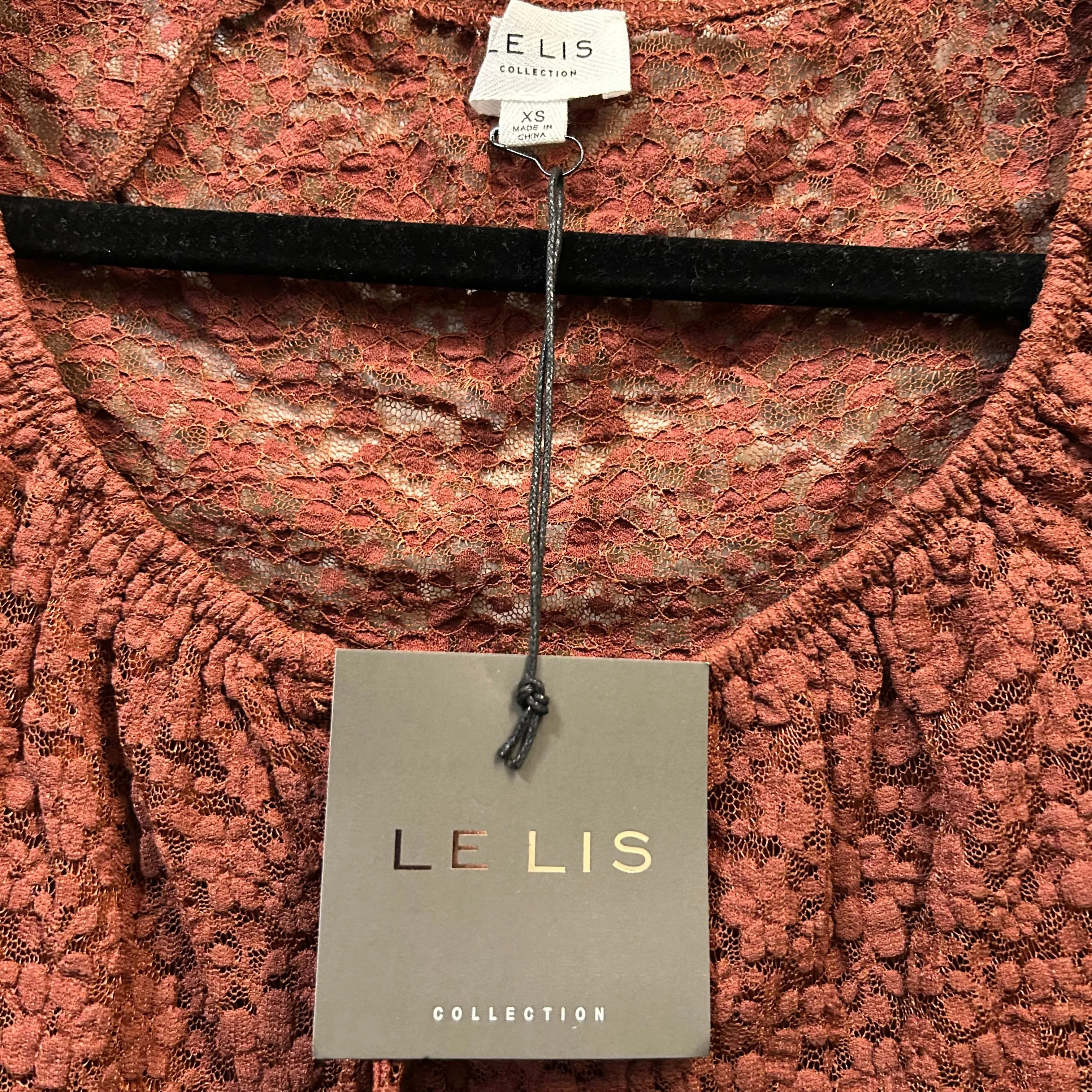Bodysuit By Le Lis In Brown, Size: Xs
